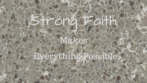 Strong Faith